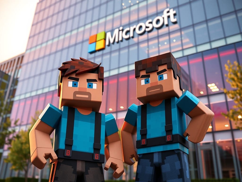 Minecraft es de Microsoft