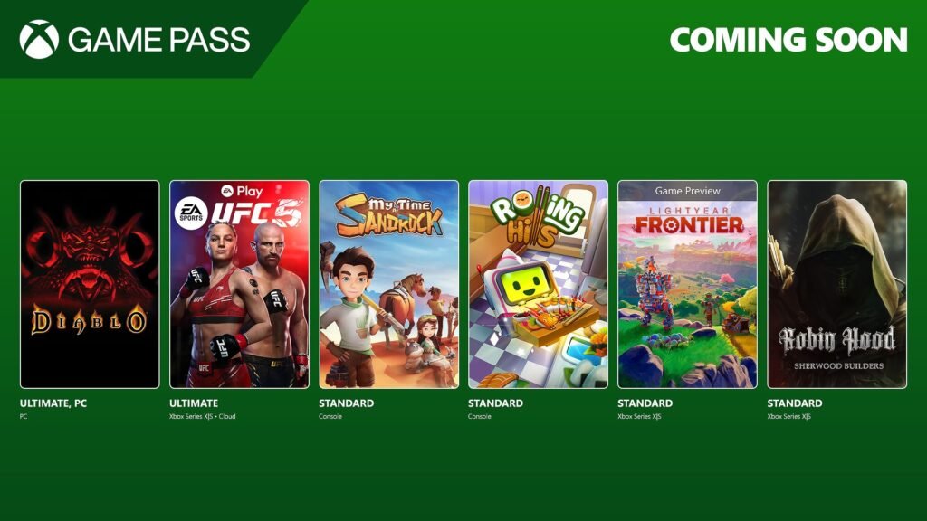 Juegos gratis xbox game pass enero 2025